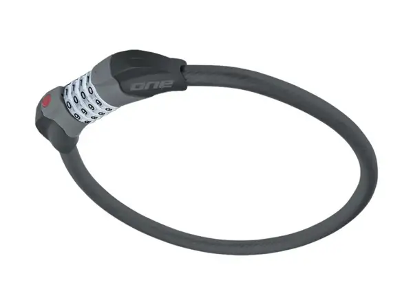 One Bikeparts CL.Lock 15.80 zamek black/grey 15mm/80cm