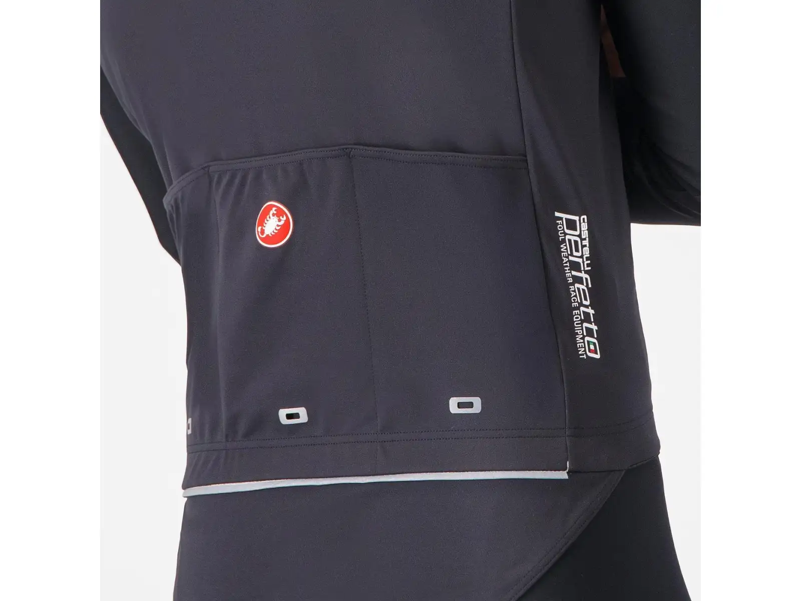 Castelli Perfetto RoS 3 Jacket męska kurtka Light Black/Silver Reflex