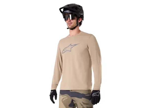 Alpinestars A-Dura Astar męska koszulka długi rękaw Light Brown