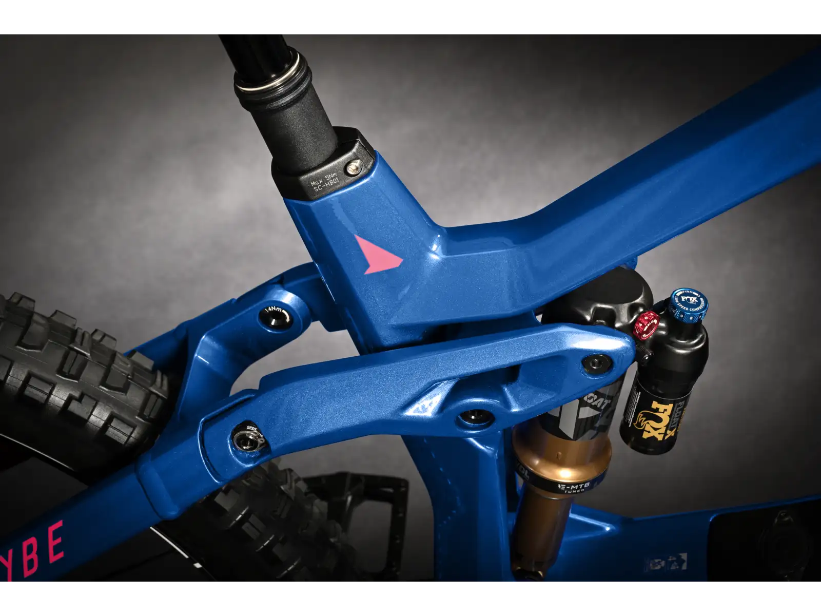 Haibike Hybe 11 Blue/Magenta/Pink rower elektryczny pełnym zawieszeniem