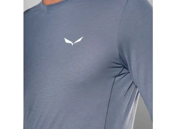 Salewa Puez Dry męska koszulka z długim rękawem Java Blue