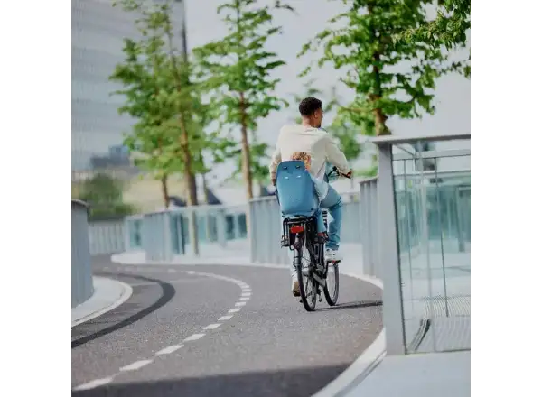 Urban Iki Ta-ke tylne siedzenie rowerowe dla bagażników MIK Fuji Blue/Bincho Black