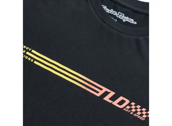 Troy Lee Designs Stripes męska koszulka krótki rękaw Black