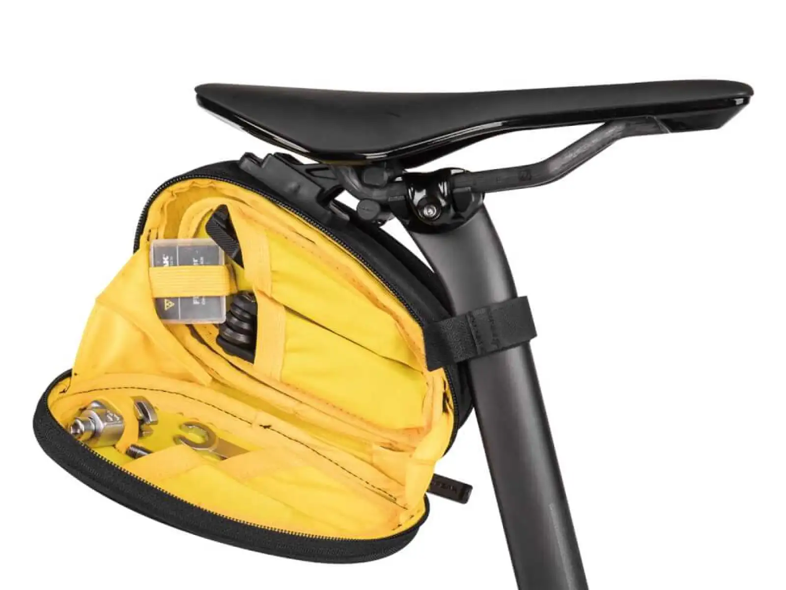 Topeak Sidekick STW Wedge Pack torba pod siodełko 0,6 l czarna + narzędzia 13 funkcji