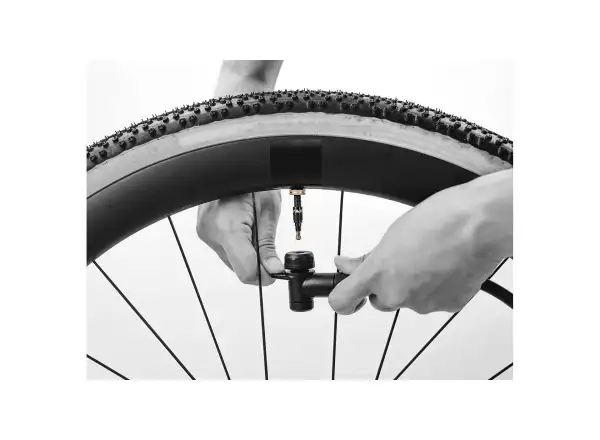 Topeak zestaw wentyli TURBOFLOW VALVE COMBO w/ Rapidhead