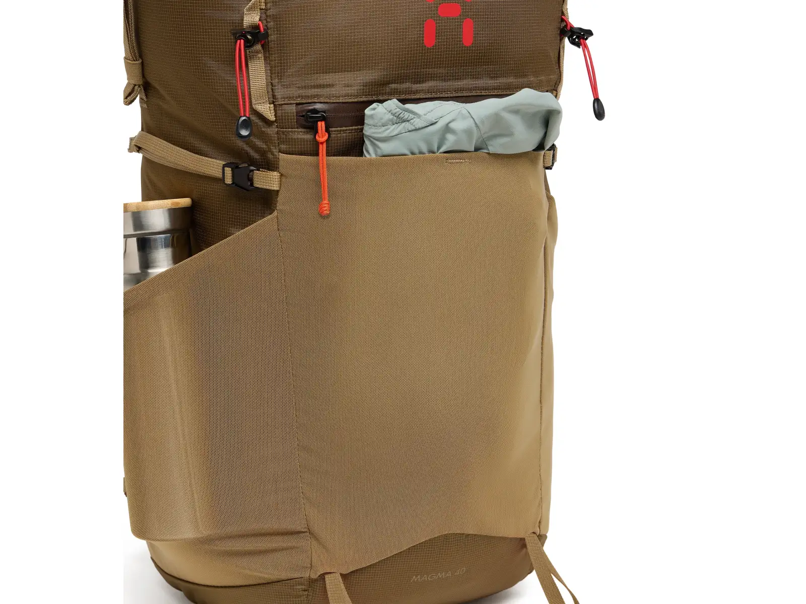 Haglöfs Magma Rolltop 40 WR plecak Teak Brown/Oak Brown 40l