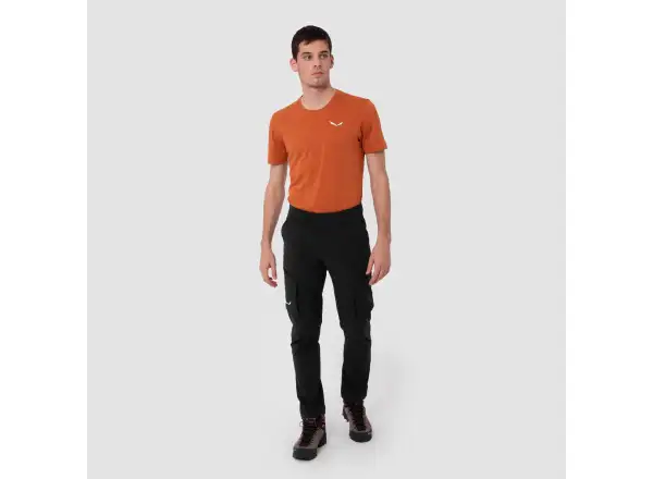 Salewa Puez Durastretch Cargo męskie spodnie Black Out