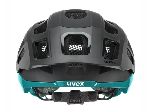 Uvex React MTB kask Black/Teal Matt