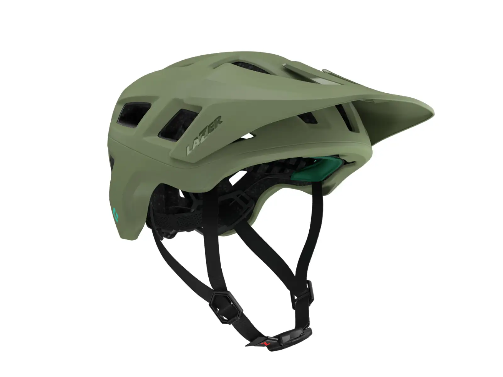 Lazer Coyote KinetiCore kask matowa zielona