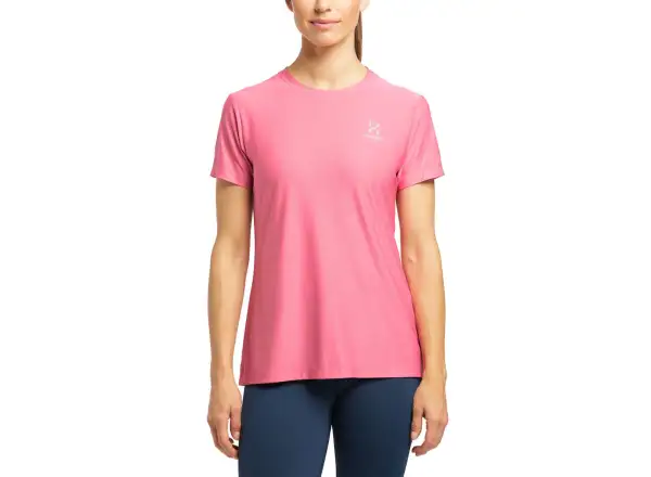 Haglöfs L.I.M Tech damski t-shirt krótki rękaw růžová