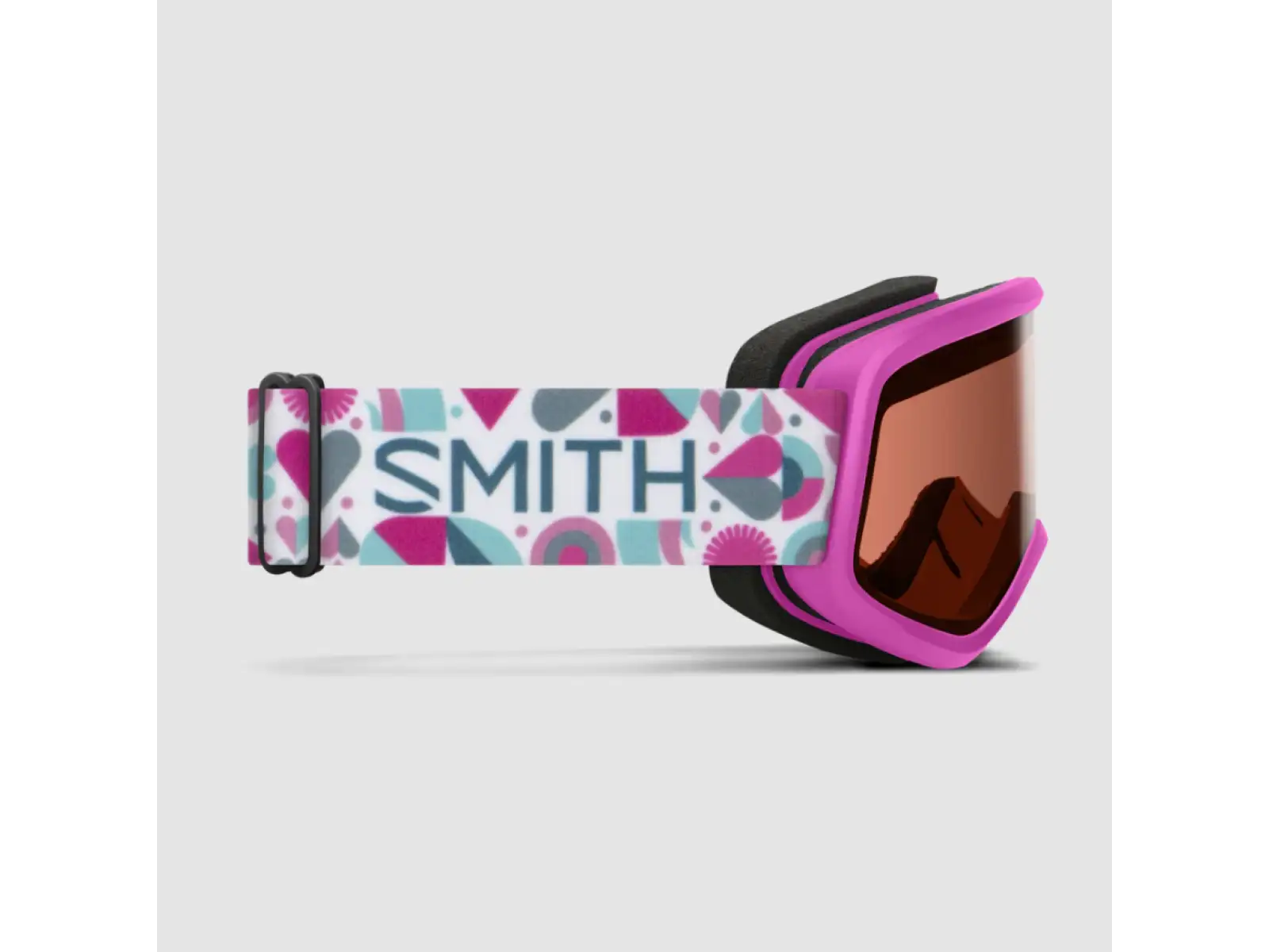 Smith Snowday dziecięce narciarskie Vivid Pink Hearts / RC36