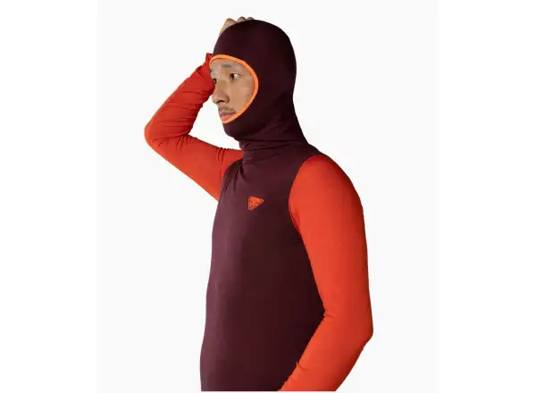 Dynafit Tigard Merino Hoody męska koszulka z długim rękawem Blueberry