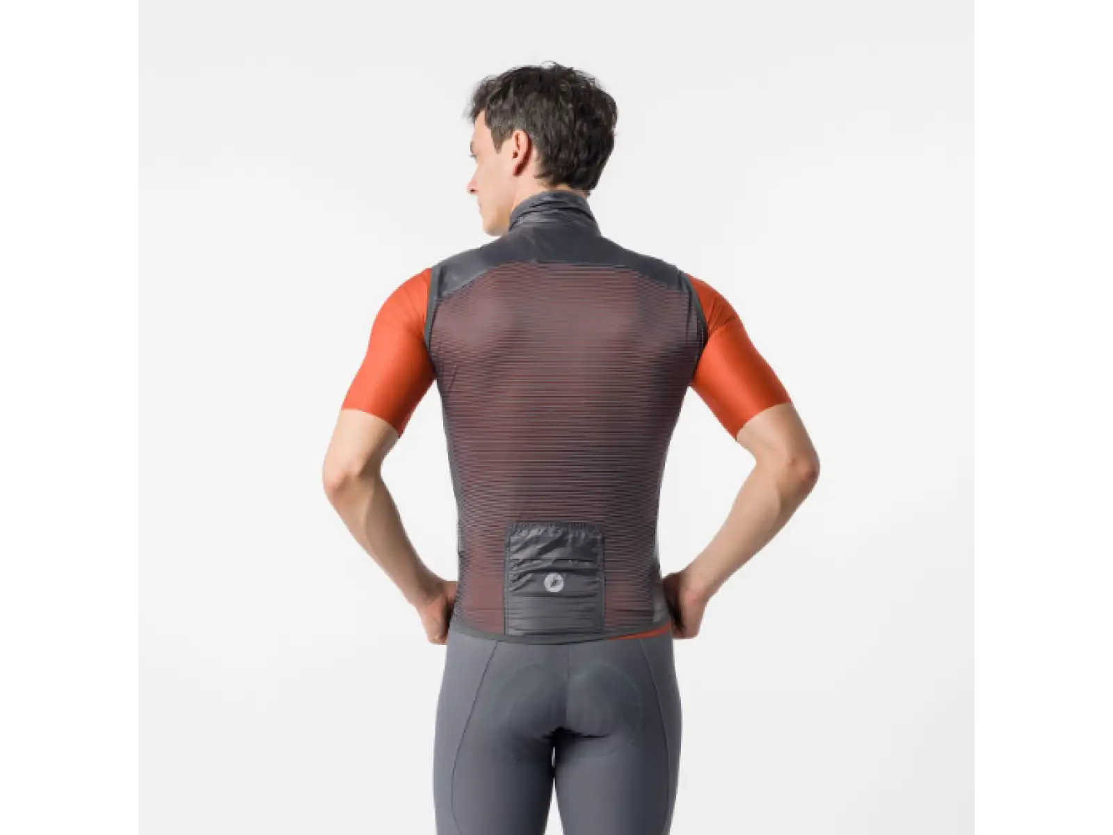 Castelli Aria 2 męska kamizelka Dark Gray