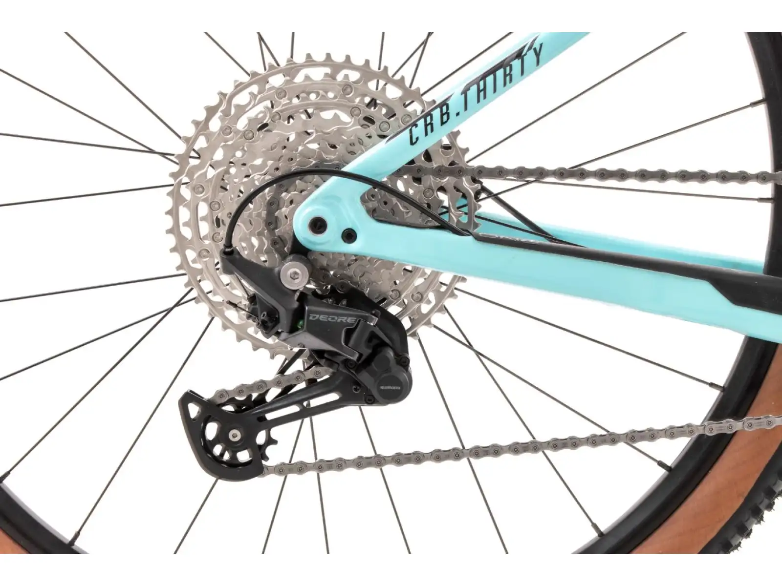 Rock Machine Catherine CRB 30-29 202 gloss light mint/dark silver/blac rower górski