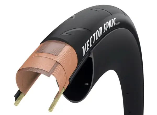 Goodyear Vector Sport Tubeless Ready szosowa opona kevlarowa