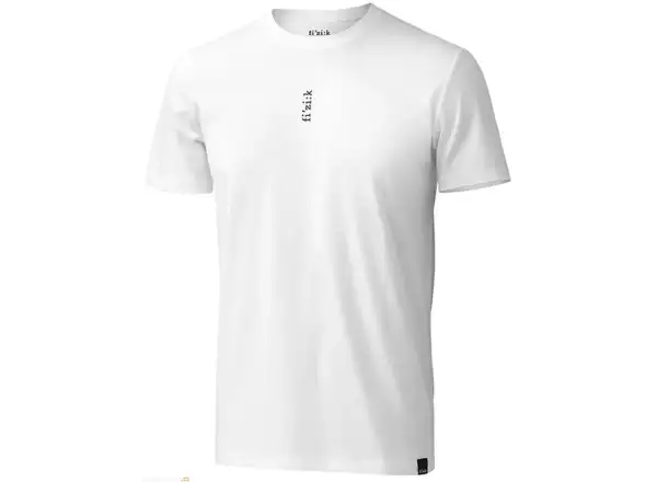 Fizik Vertical Logo koszulka z krótkim rękawem White