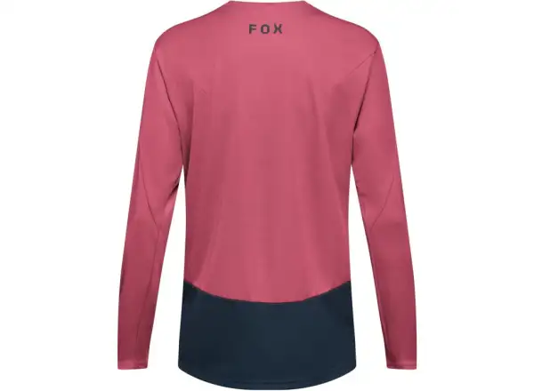 Fox Ranger Head męska koszulka z długim rękawem Berry