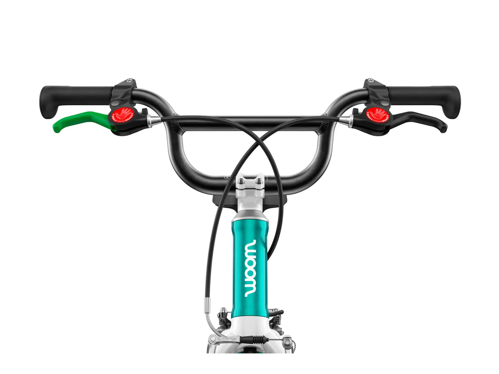 Woom GO 3 rower dziecięcy 16" Metallic Turquoise