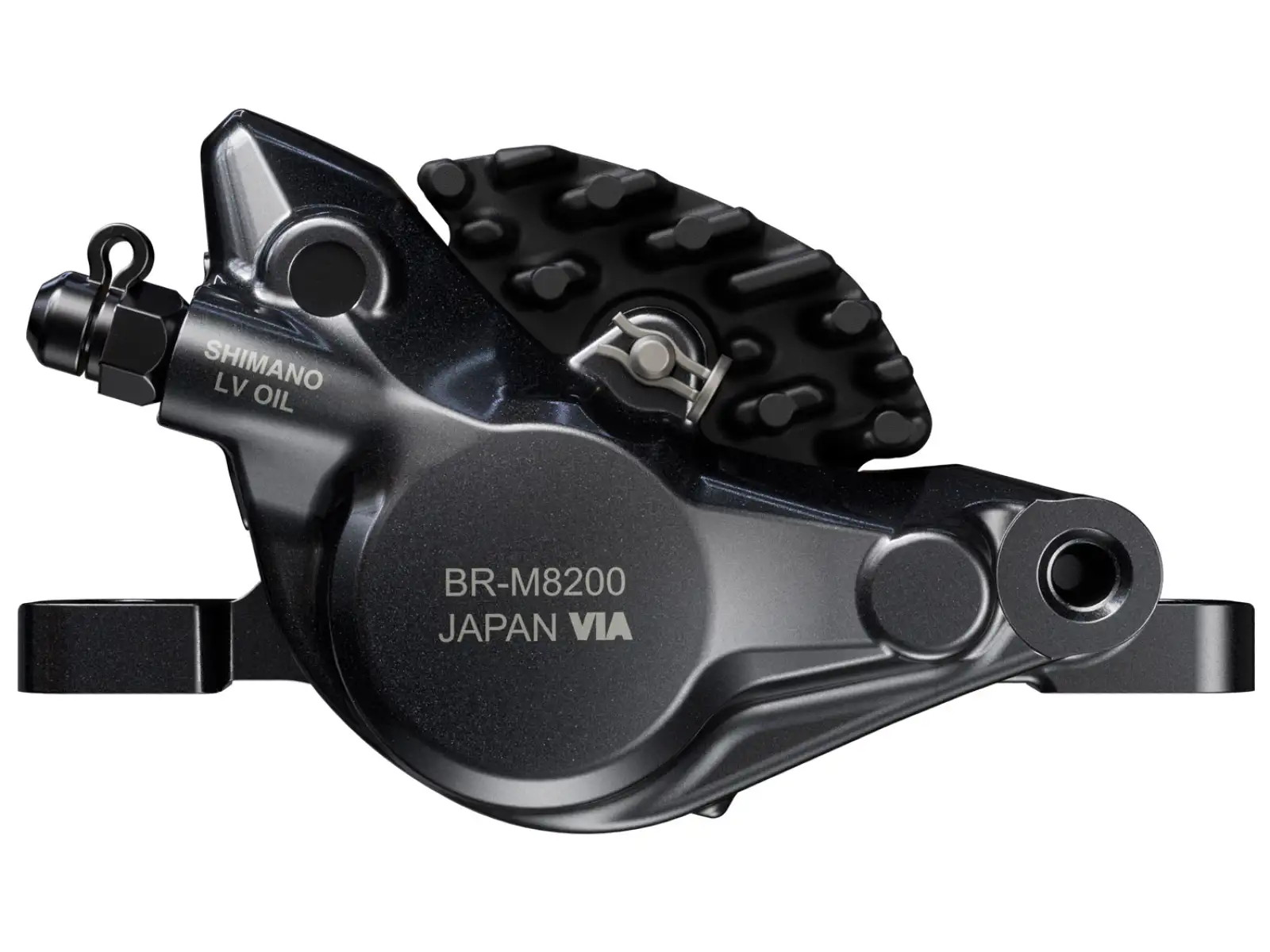 Shimano Deore XT BR-M8200+BL-M8200 przedni hamulec tarczowy klocki metalowe z chłodzeniem
