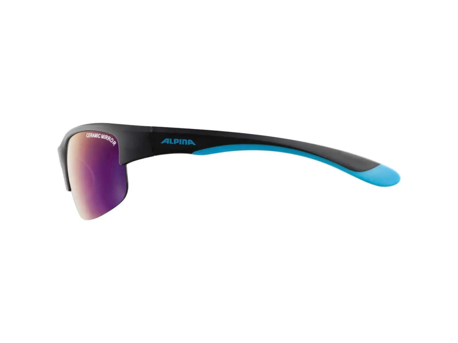 Alpina Flexxy Youth HR dziecięce okulary Black/Blue Matt