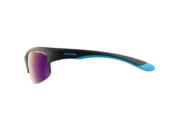 Alpina Flexxy Youth HR dziecięce okulary Black/Blue Matt