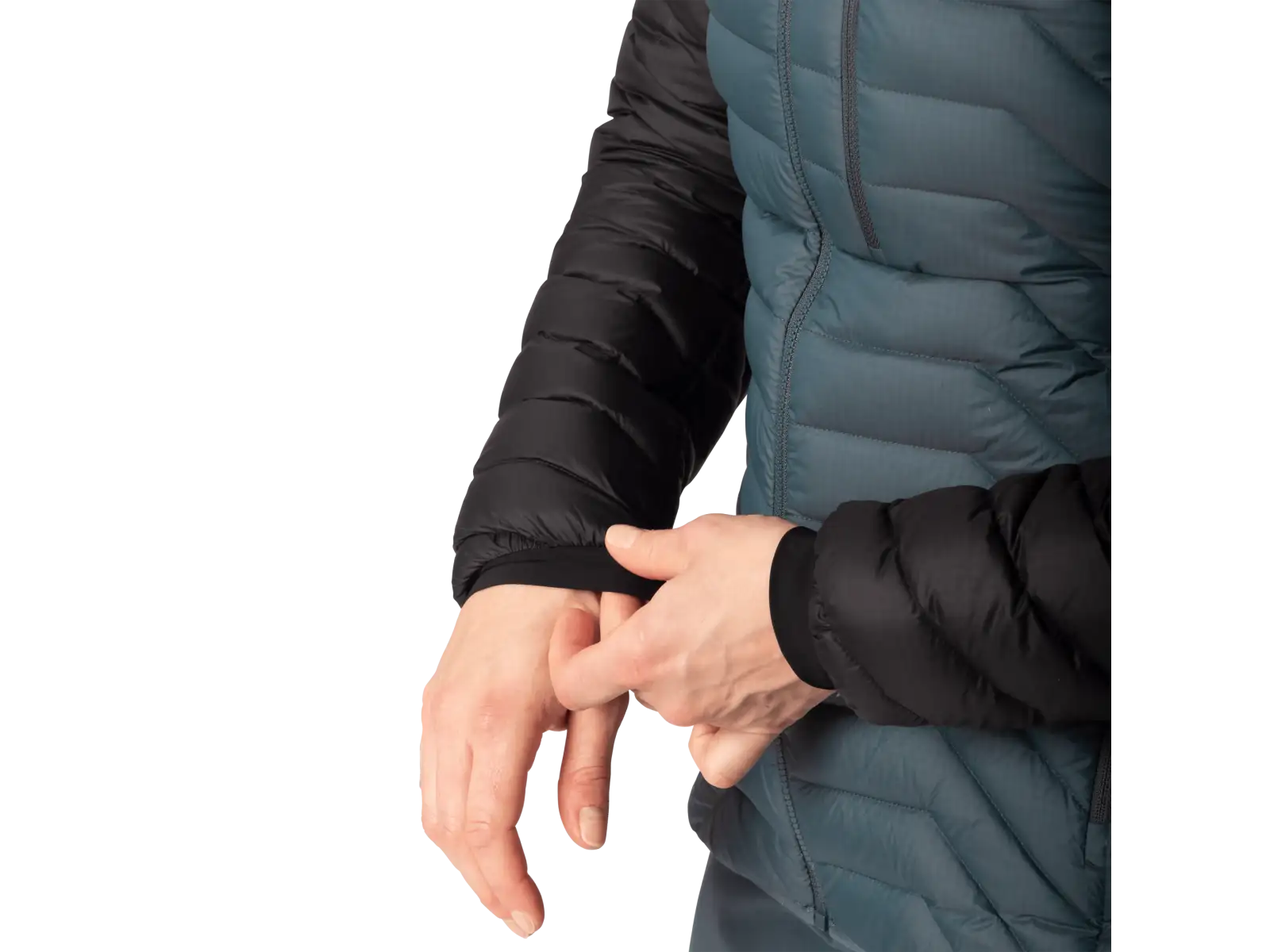 Dynafit Radical Down Hooded damska Kurtka Black Out/6550/0720