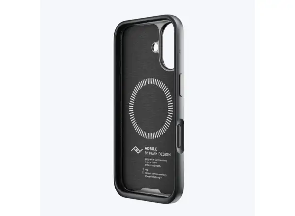 Peak Design Mobile Everyday Fabric Case iPhone 16 etui na telefon Charcoal