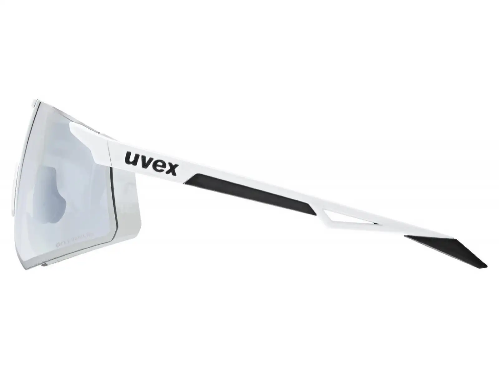 Uvex Pace Perform Variomatic okulary White Matt/LTM. Silver