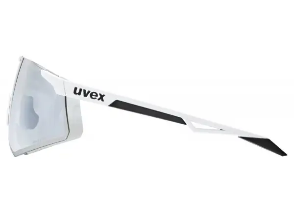 Uvex Pace Perform Variomatic okulary White Matt/LTM. Silver