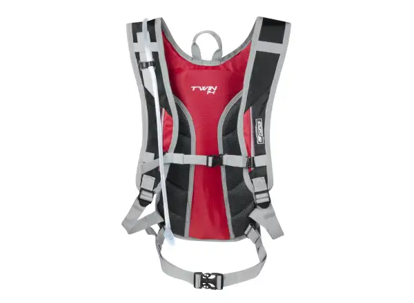Force Twin Plus plecak 14+2 l rezervoar czarna/czerwona