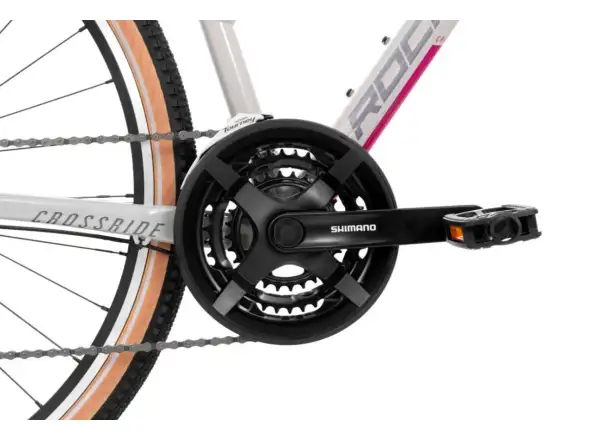 Rock Machine CrossRide 100 Lady gloss light grey/dark grey rower trekkingowy
