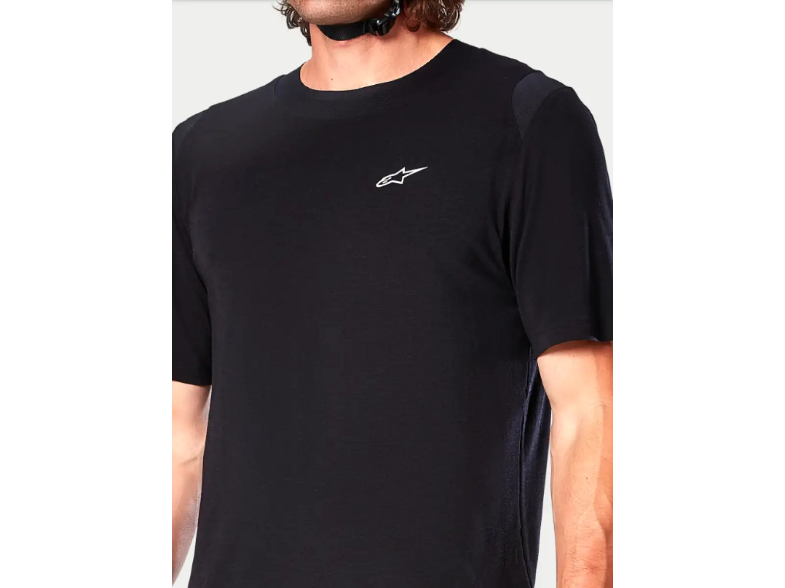 Alpinestars A-Dura Dri Wool męska koszulka z krótkim rękawem Black