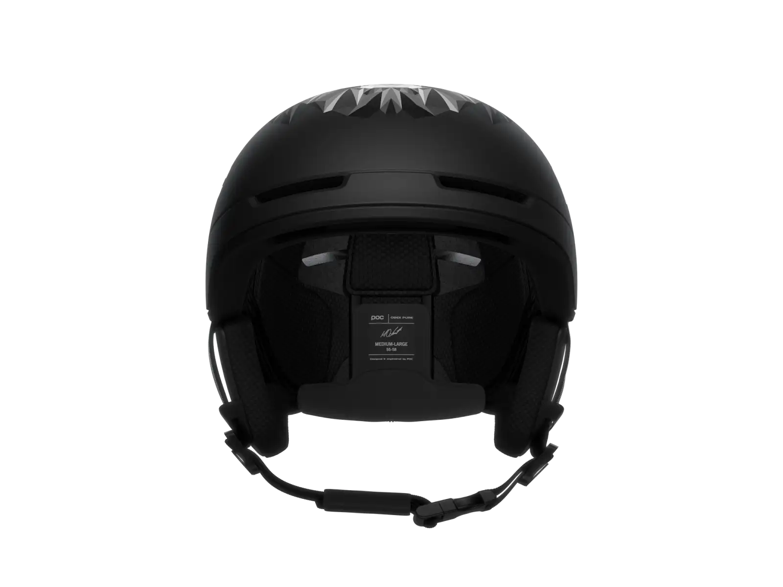 POC Obex Pure Odermatt Ed. kask narciarski Uranium Black Matt