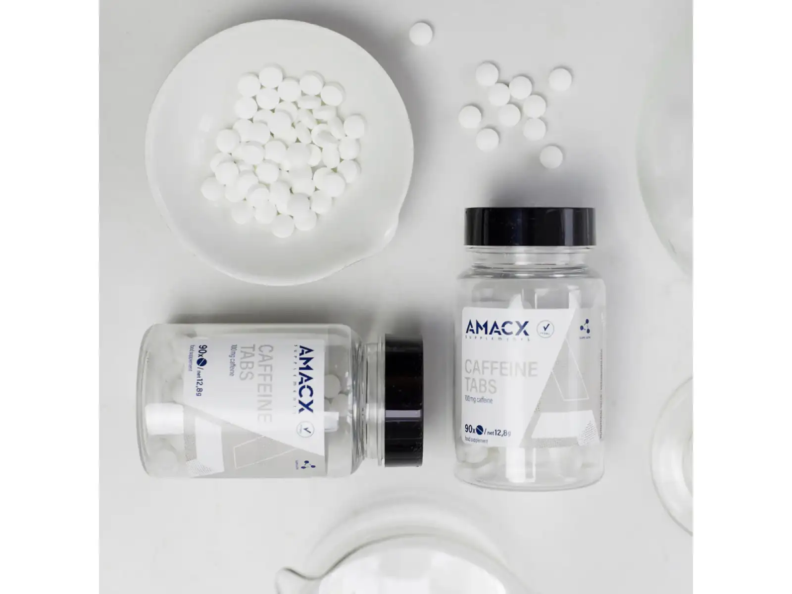 Amacx Caffeine tabs kofeinowe tabletki 90 tabletek
