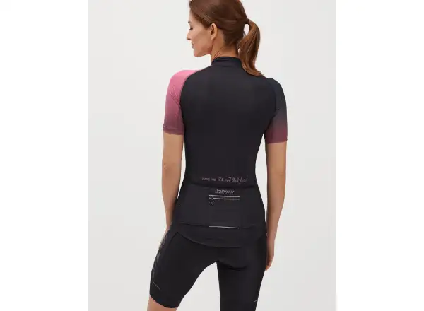 Silvini Mazzana damski dres krótki rękaw Black/Fuchsia
