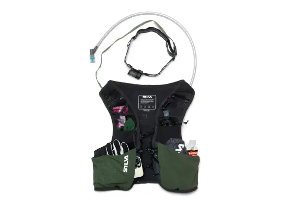 Silva Strive 5 kamizelka do biegania Green