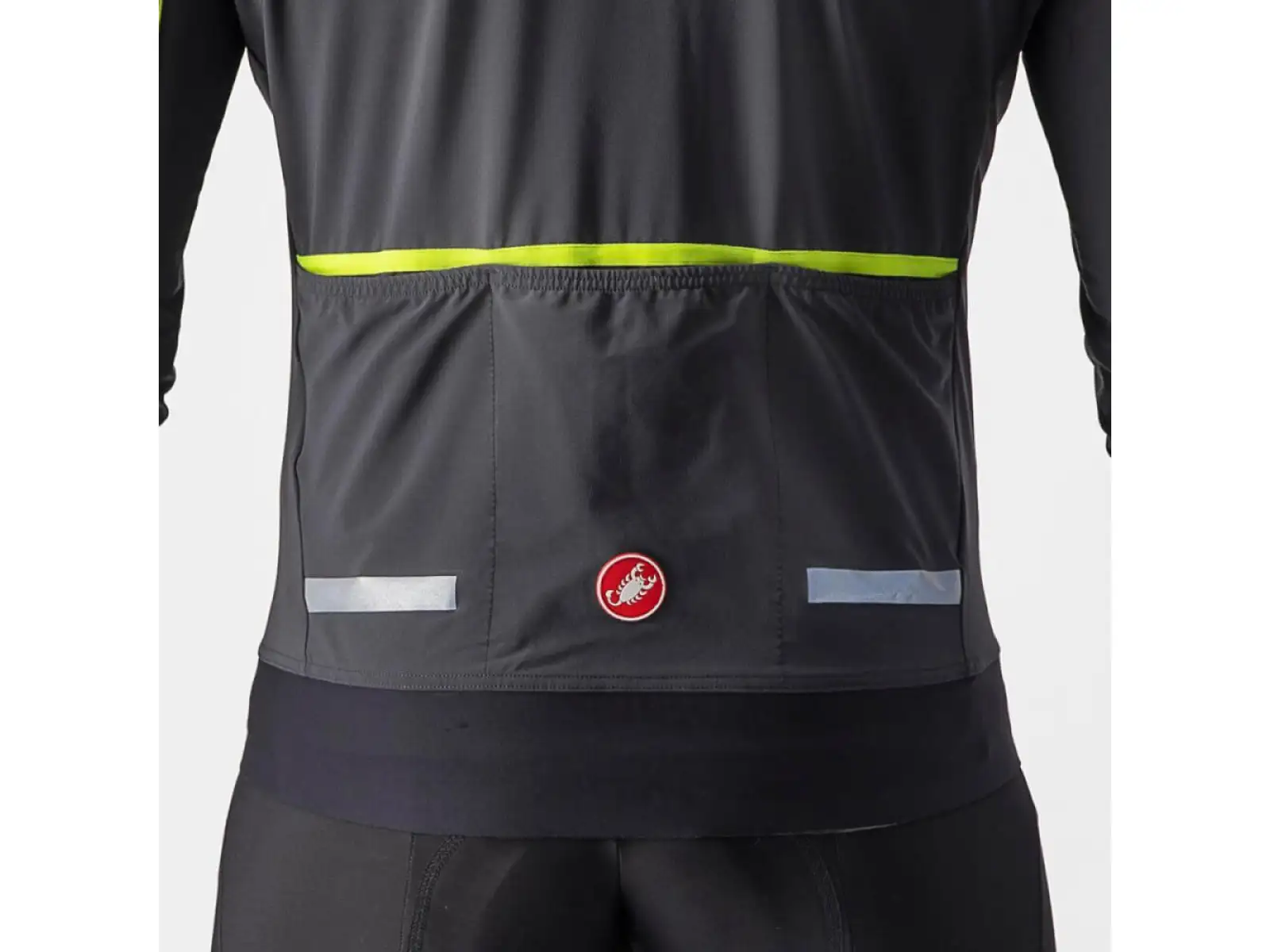 Castelli Flight Air męska kurtka gray/lime