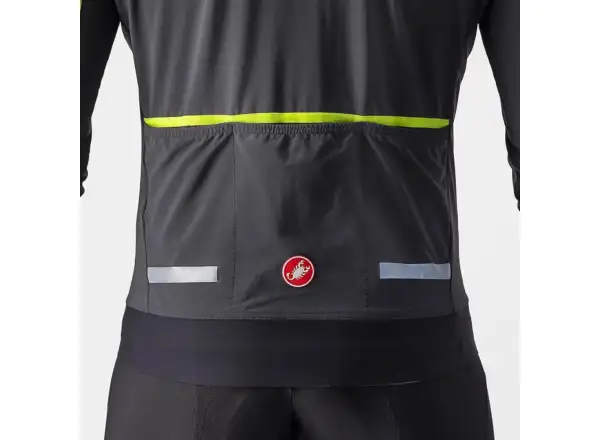 Castelli Flight Air męska kurtka gray/lime
