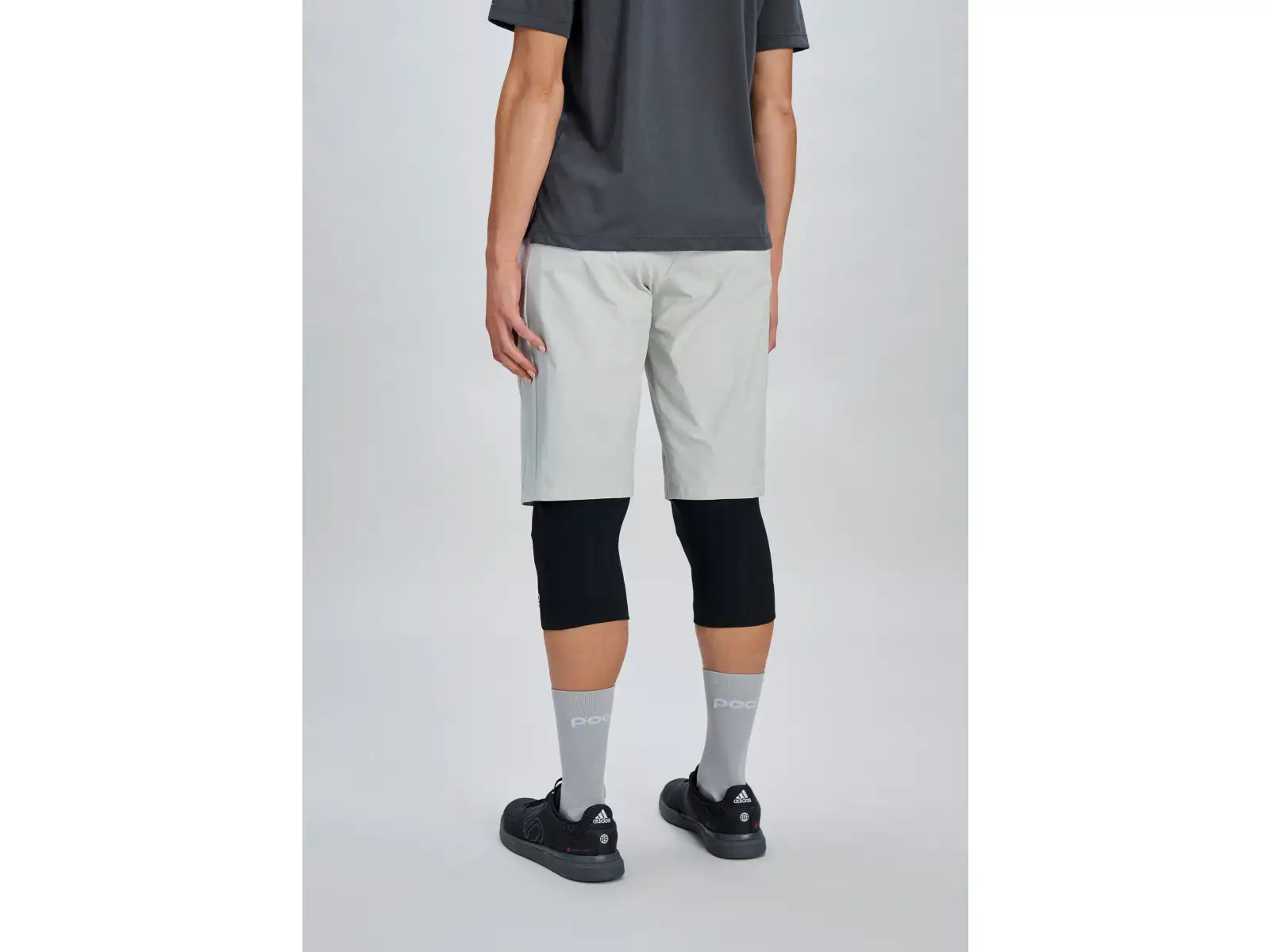 POC W's Motion Shorts Granite Grey LRG