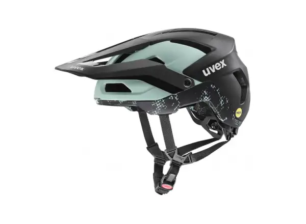 Uvex Renegade MIPS kask Black/Jade Matt