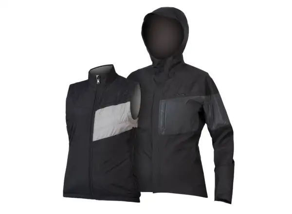 Endura Urban Luminite II 3w1 damska kurtka Black