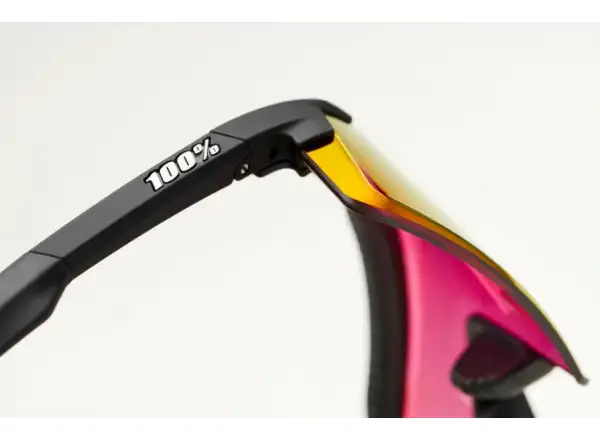 100% Aerocraft gogle Soft Tact Black/HiPER Red Multilayer Mirror