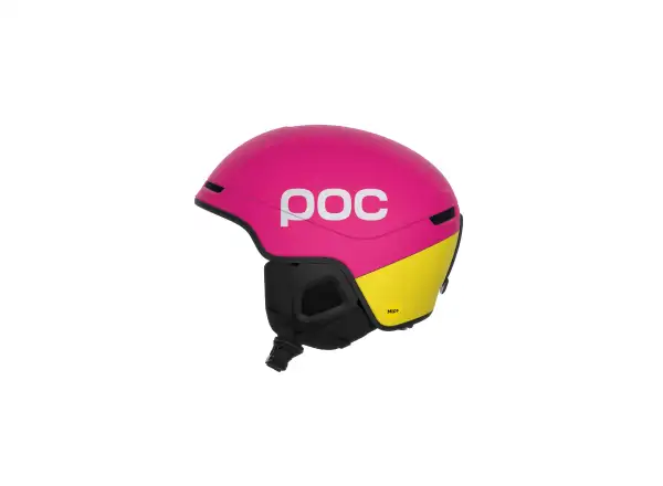 POC Obex Contour kask narciarski Rhos Red Matt/Citrine Yellow Matt