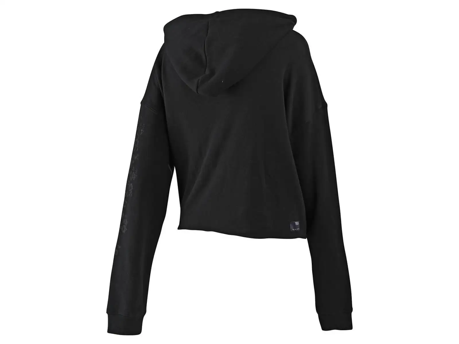 Troy Lee Designs Women Signature Floral Crop Pullover damska bluza Black