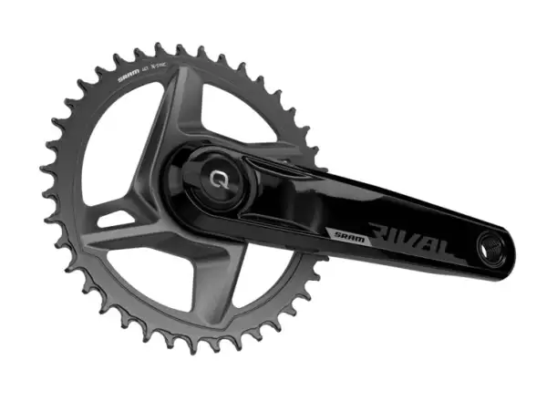 Sram Rival 1 AXS D1 DUB Wide 40 zębów szosowe korby z miernikiem mocy