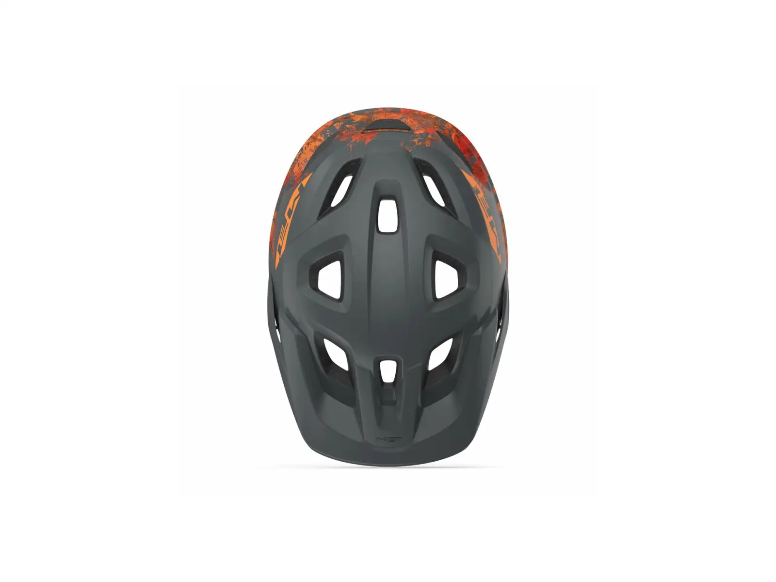 MET Eldar junior kask szara/pomarańczowa roz. Uni (52-57 cm)