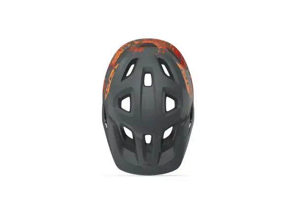 MET Eldar junior kask szara/pomarańczowa roz. Uni (52-57 cm)