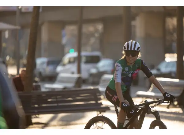 Cannondale CFR Replica męska koszulka z krótkim rękawem zielona/niebieska