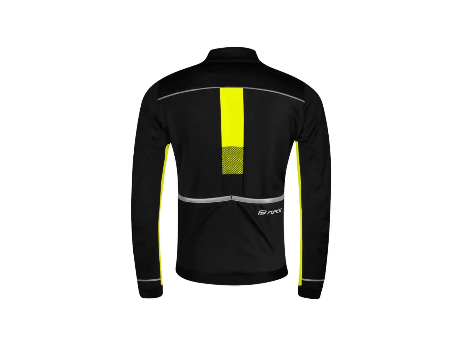 Force Frost Kid kurtka dziecięca czarna/fluo żółta