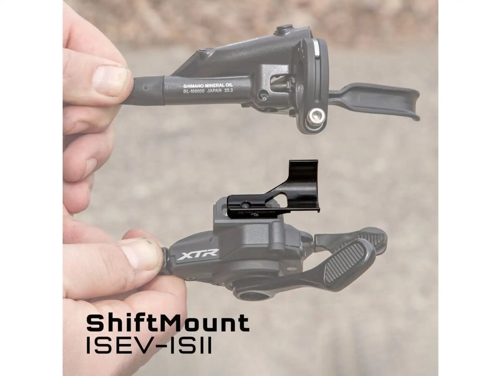 Wolf Tooth adapter Shiftmount I-Spec-EV na I-Spec-II